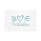 Whiskerz Pet Food Mat - Cute Cat Design for Happy Pet Dining