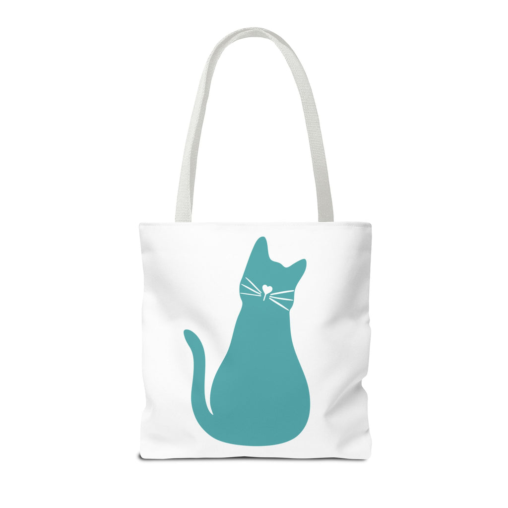 Heart Whiskerz Tote Bag, Cat Lover Bag