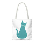Heart Whiskerz Tote Bag, Cat Lover Bag