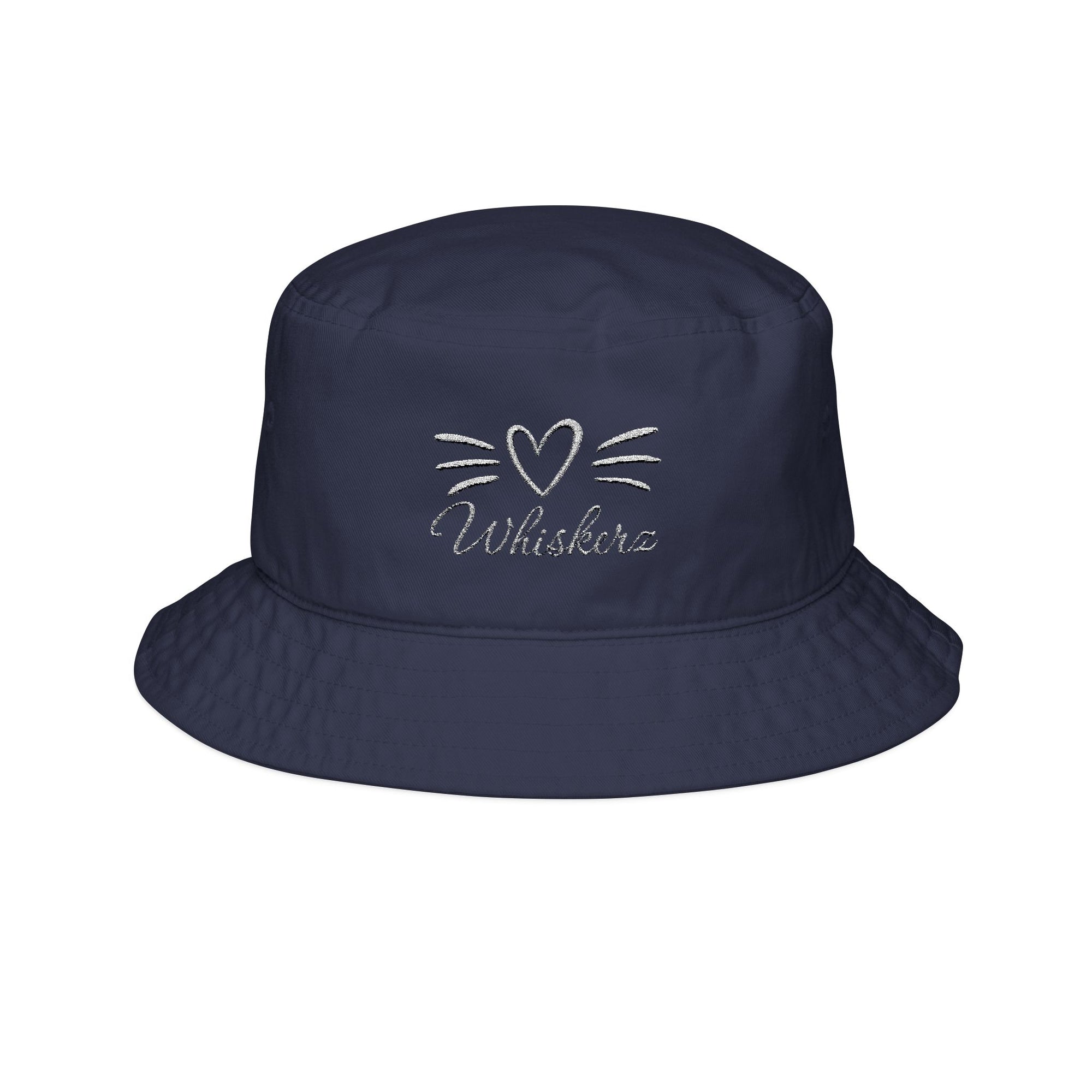 Whiskers Embroidered Bucket Hat